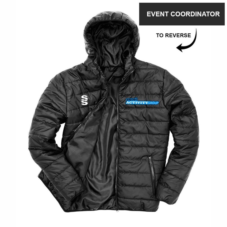 Excel Activity Group Supersoft Padded Jacket - Black