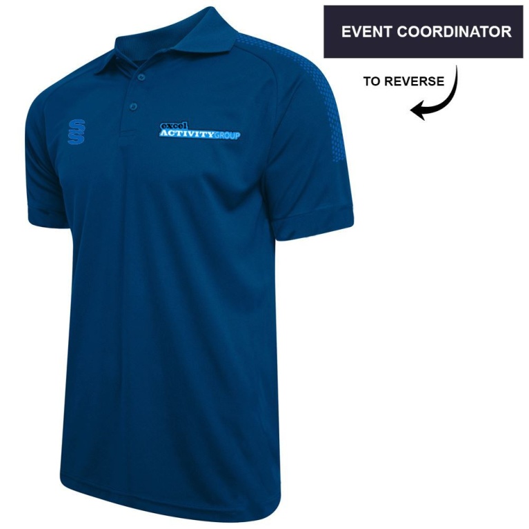 EXCEL ACTIVITY GROUP Women's Polo Shirt: Royal