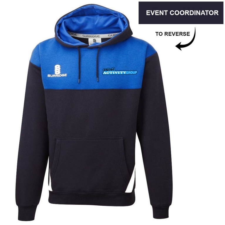 Excel Activity Group Hoody Navy/Royal/White