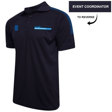 EXCEL ACTIVITY GROUP DUAL POLO SHIRT NAVY